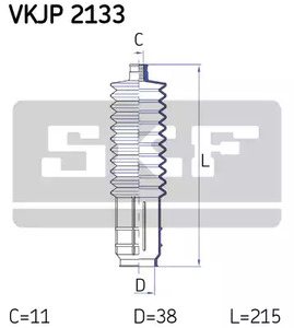 Фото VKJP2133 Комплект пыльника SKF {forloop.counter}}